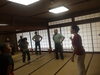 「健康体操を指導しに」