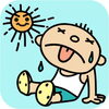 「熱中症！  気を付けて下さいませ〜〜！(o^^o)」