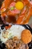 黒毛和牛ローストビーフ丼
ワンコインプレート500円（不定期）「溶岩焼 肉屋台 牛とん」