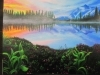 「一般科生徒作品「湖」」
