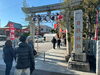 「新宿日枝神社【元旦祭】心に響く太鼓演舞！全身を使って和太鼓をリズミカルに叩く🌟葛飾区新宿中学校太鼓部有志さん 🌟太鼓集団 激打-HARD BEAT（ハードビート）さん♪2025年（令和7年）1月1日正午〜⛩️」