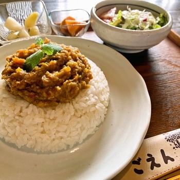 まごころカレー☆「有機茶房 ごえん」