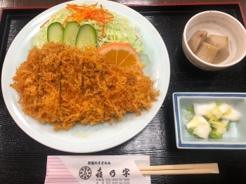 2番人気のとんかつ定食「和風レストラン 喜乃字」