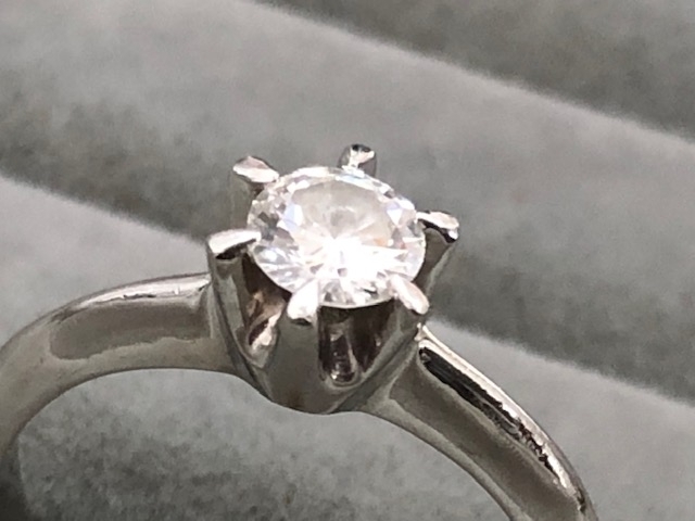 「大黒屋 瑞江店 ダイヤモンド PT850 プラチナリング　指輪 を お買取 させて頂きました。 瑞江 篠崎 船堀 一之江」