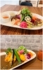 ＋300円でケイジャンチキンやガーリックシュリンプを頼めます「TRANSIT(トランジット) Travel Deli / Cafe & Bar」