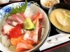 魚介たっぷり！　海鮮丼も人気！
お子様用のメニューもございます。「海鮮味処 漁」