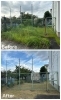草刈り　Before/After「川西市久代で除草(草刈り)をしました！」