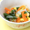 いんげんとコーンの和え物「半夏生の行事食」