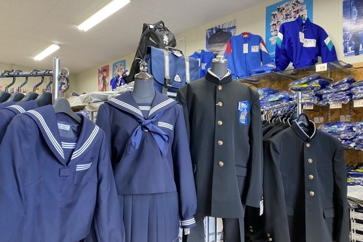 「有限会社 大野屋」西那須野・三島地区の小・中学校の学生服、体育着ならおまかせ！