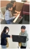 ピアノ、サックスのレッスン風景「フレンドミュージック音楽事務所 三島教室」