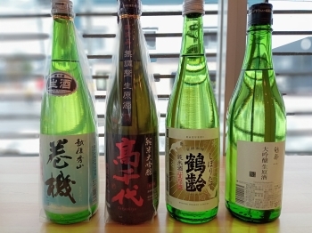 日本酒は、南魚沼の地酒がメインです。「桜井酒店」