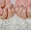 肌になじみつつ、華やかさを感じられるデザインに◎「coloris nail 大玉村の隠れネイルサロン」