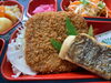 ハムカツ＆太刀打ち一味焼き「１０月９日のお弁当☀️」