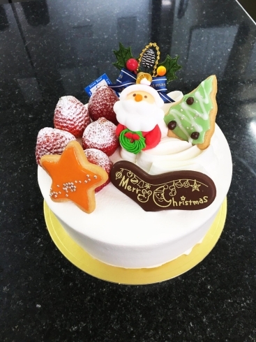 生クリームサンタ「クリスマスケーキ☆ご予約についてお知らせ」