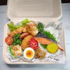 唐揚げ＆鮭　変わり商品「本日のお弁当ラインナップのご案内」