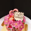 お花ケーキ