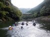 「京都保津川ラフティング」