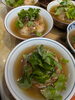 「まんまるきんぴら焼おにぎり茶漬けで〆の一杯」