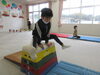 ほら見て！４段跳べたよ♡「体力つくりに夢中の子供たち♪」