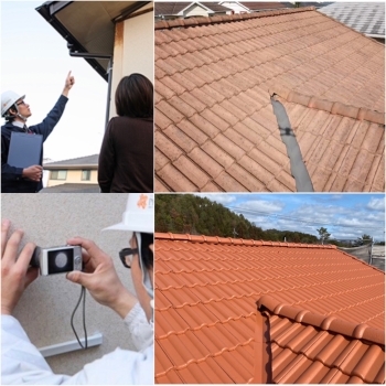 屋根塗装工事はドローンを利用し、現地調査を行います「かがやき工房」