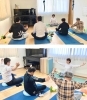 企業様への出張ヨガ。アットホームな雰囲気のレッスンです♪「toutoi yoga ＆ wellness」