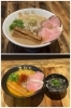 上は定番のうままろ。下はからまろ＋ダルム丼のおすすめセット！「麺志 朝妻ヶ丘店（味噌らーめん専門店）」