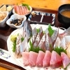 よこわの入った刺身盛り合わせ定食1900円