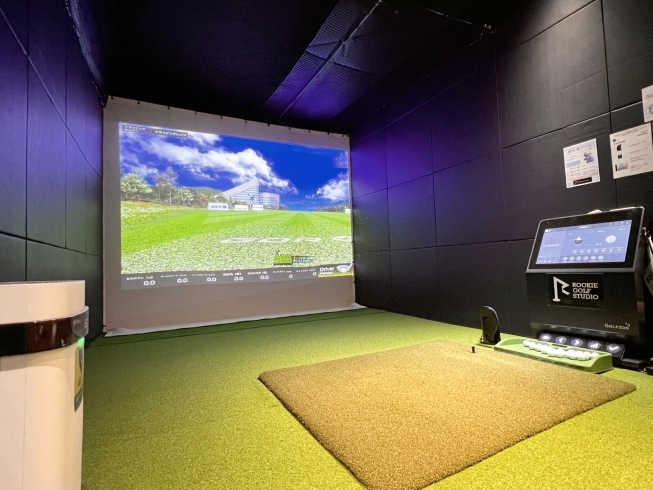 「ルーキーゴルフスタジオ」24時間365日レッスン可！　高性能機種導入のゴルフスタジオ