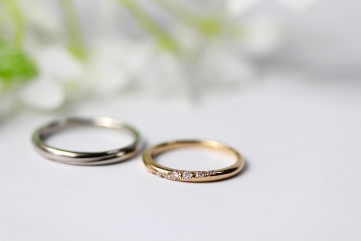 OCTAVE「アンサンブル」「お好みの素材をお選びいただける結婚指輪で人気のOCTAVE」