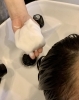 2．泡でもみほぐすことで抜け毛予防成分をたっぷり浸透「Ｔ-Ｗａｓｈ（ティー ウォッシュ）」