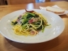 ほうれん草とベーコンの生姜ペペロンチーノ「cafe＆zakka 舞鈴」