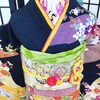 シックな古典柄が際立ちます「週末はふりそでsanqへ【葛飾区限定！成人式の豪華振袖フルセットレンタル店】」