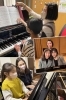 〈親子連弾〉マスク越しでも伝わる素敵な表情にご注目あれ♪「いみなピアノ音楽教室」