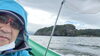 「今季初、鮭釣り」