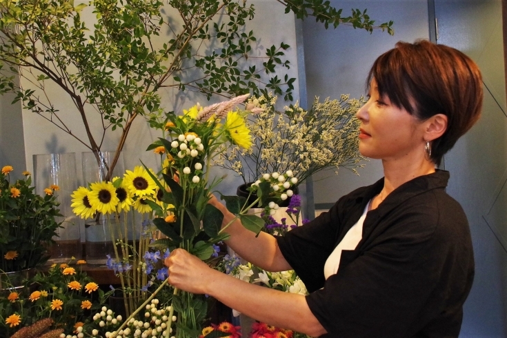 「Flower Atelier Cortile」暮らしに彩りを心に癒やしを！　お客様に寄り添う岡南エリアの花屋