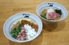 左側からまぜそばと中華そば！
どちらも食べ応え抜群◎「麺や シバケン」