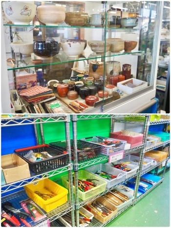 茶道の道具、工具類など、ちょっとあったら嬉しい物まで「リサイクル宝島 伊川谷店」