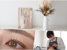 eyelash＆eyebrow Ivory