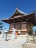 約70年前の創建とは思えない、堅牢な神楽殿です「南明治八幡社」