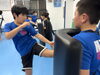 選手クラスはハードに。心身共に逞しく💪「1/14(火) の稽古風景≪ 明石/空手/スポーツ/運動/幼児/小学生/お稽古/習い事≫　」