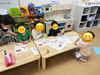 スタックシール貼りでの様子②😗「お試し活動の日！（札幌市北区児童デイ　まんまる札幌篠路）」