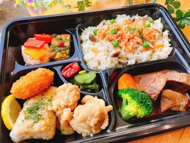 特上！鳥取の恵み弁当／1,500円（税込）「5/8（土）、5/9（日）天満屋でお弁当販売！「米子エール飯」」