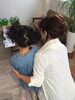 「ヘアセット〜♡」
