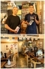 漁火が照らす店内。
こだわりの地酒は黒板をご覧ください！「魚や 上なり」