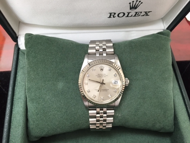 「中古　ロレックス(ＲＯＬＥＸ)　腕時計　デイトジャスト　68274Ｇ　お買取させて頂きました。　「ロレックス　オメガ　エルメス　カルティエ　シャネル」の買取と査定は安心の全国200店舗　「大黒屋」　金町北口店へ」