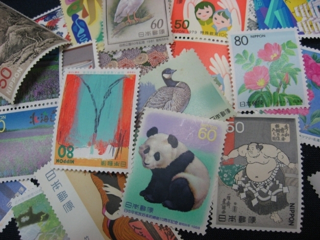 「古い切手を高価買取しております～　【記念切手・普通切手・中国切手】」