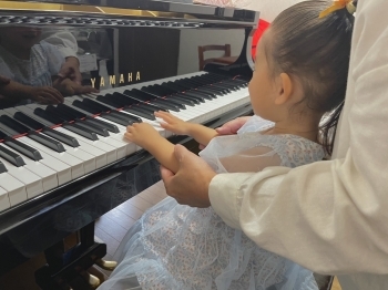 集中力や忍耐力、正しい姿勢など
さまざまな力を育むピアノ「山口音楽教室」
