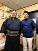 八角部屋　北勝富士力士もご来院されました。「山本接骨院」