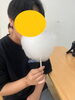 自分で作った綿菓子はうまい！「わたあめでお誕生日祝い🎉【札幌市北区デイサービスこぱんはうすさくら札幌太平教室】」