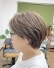 「岡山・奥田で始める脱白髪染めボブ◎自然になじむ大人ショート」